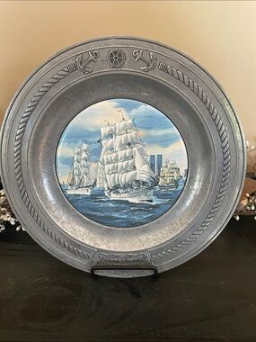 Vintage July 4, 1976 Bicentennial Danbury Mint “Salute to America Tall Ships” NY